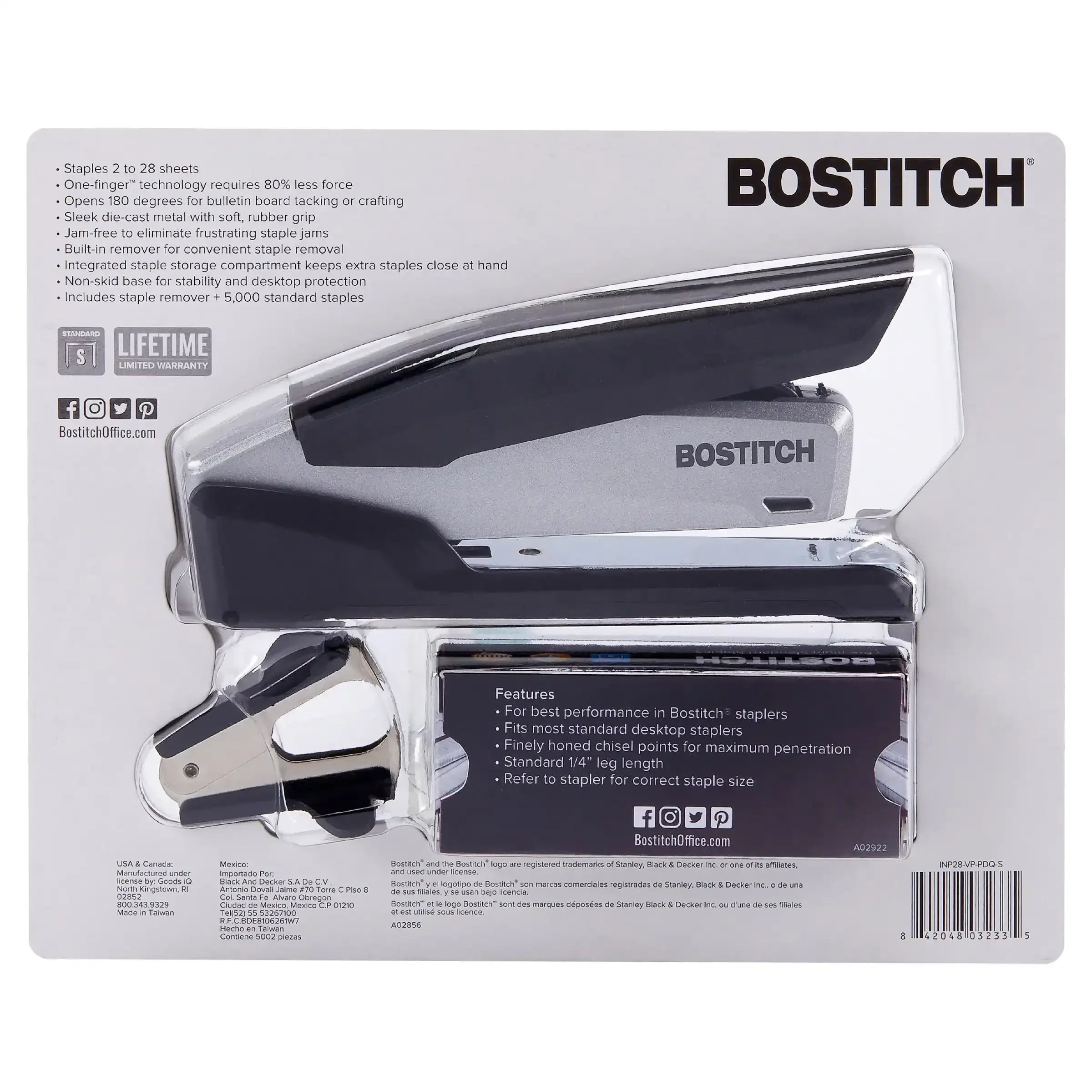 Bostitch Premium Desktop Stapler Value Pack - USA MEGA SHOP