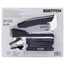 BOSTITCH desktop stapler blister pack on back card with instructions