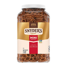 Snyder's of Hanover Mini Pretzels, Canister, 40 oz.
