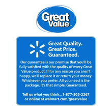 Great Value quality and price guarantee information panel