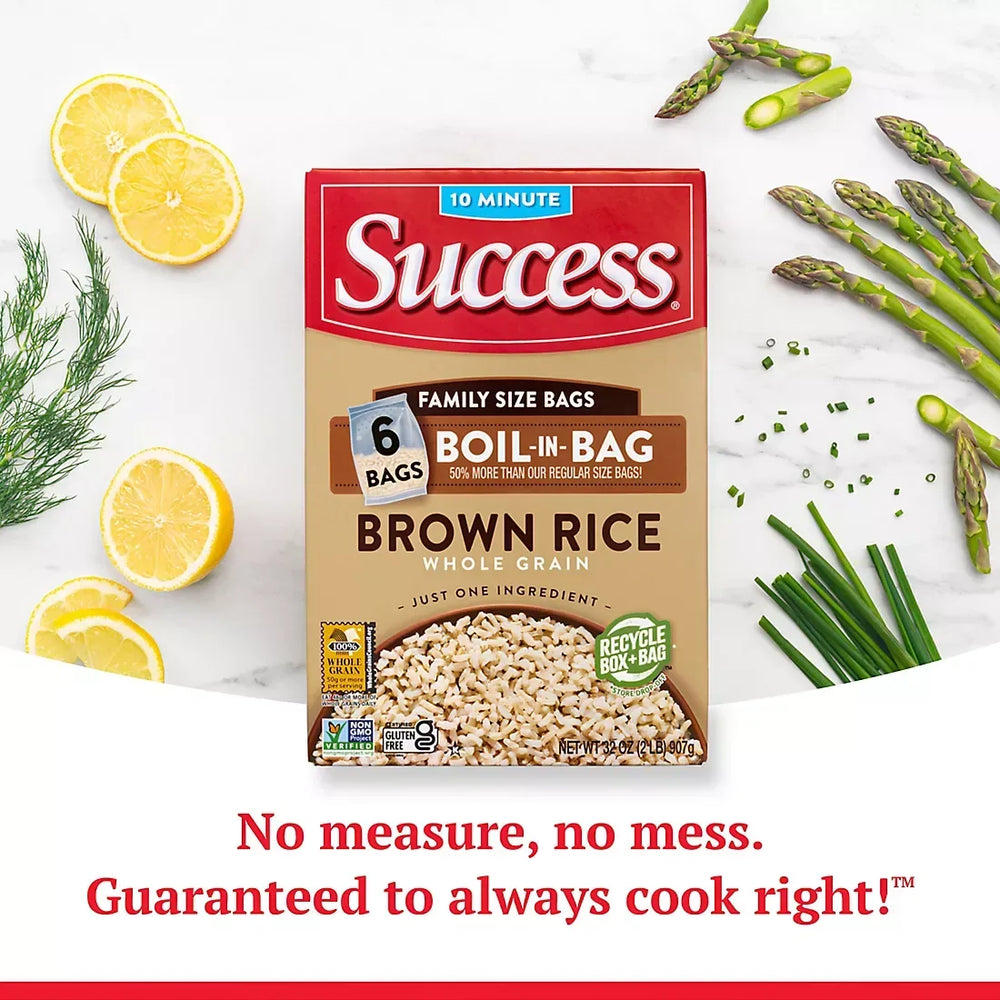 Success Boil-in-Bag Brown Rice, 32 oz. - USA MEGA SHOP