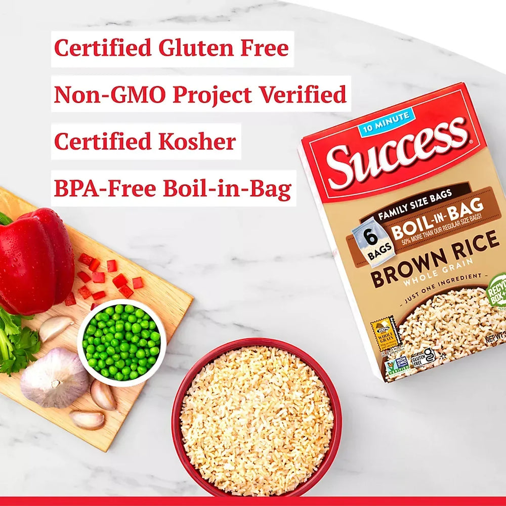 Success Boil-in-Bag Brown Rice, 32 oz. - USA MEGA SHOP