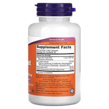 Red yeast rice supplement bottle back label with Supplement Facts panel