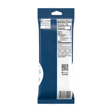 Breath Savers Peppermint sugar-free breath mints, back of 8-roll pouch with barcode