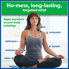 No-mess, long-lasting pain relief flex patch for neck, shoulders, elbows, knees