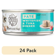 Wet cat food can, Special Kitty paté with whitefish and tuna dinner, 5.5 oz