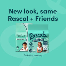 Sensitive wipes two-pack, 216 and 648 count, turquoise packaging with baby faces