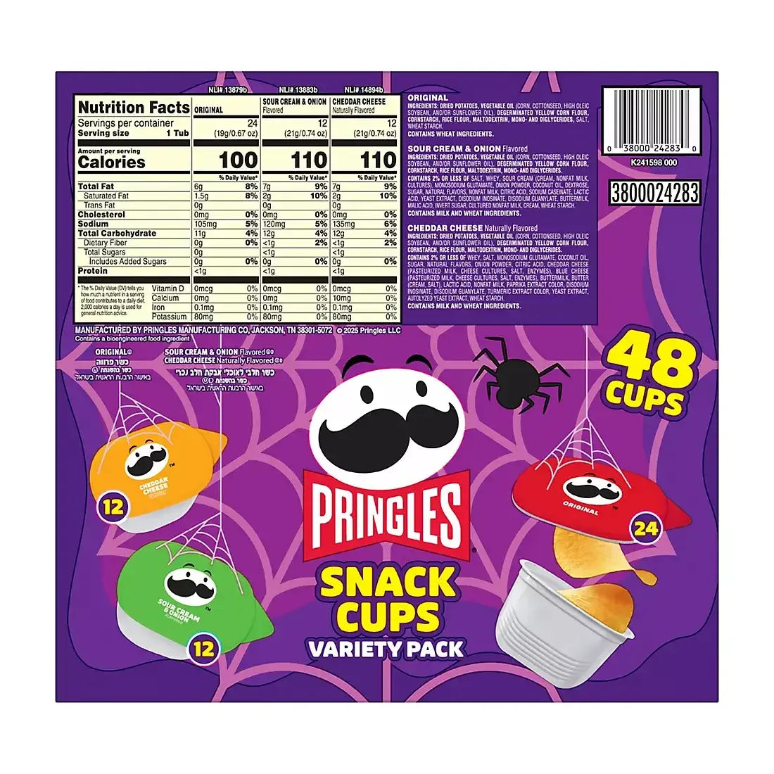 Pringles Halloween Snack Stacks Variety Pack, 48 pk. - USA MEGA SHOP