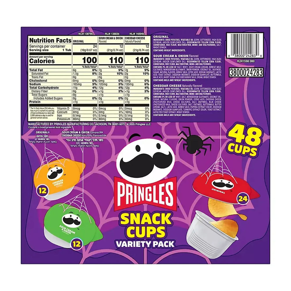 Pringles Halloween Snack Stacks Variety Pack, 48 pk. - USA MEGA SHOP