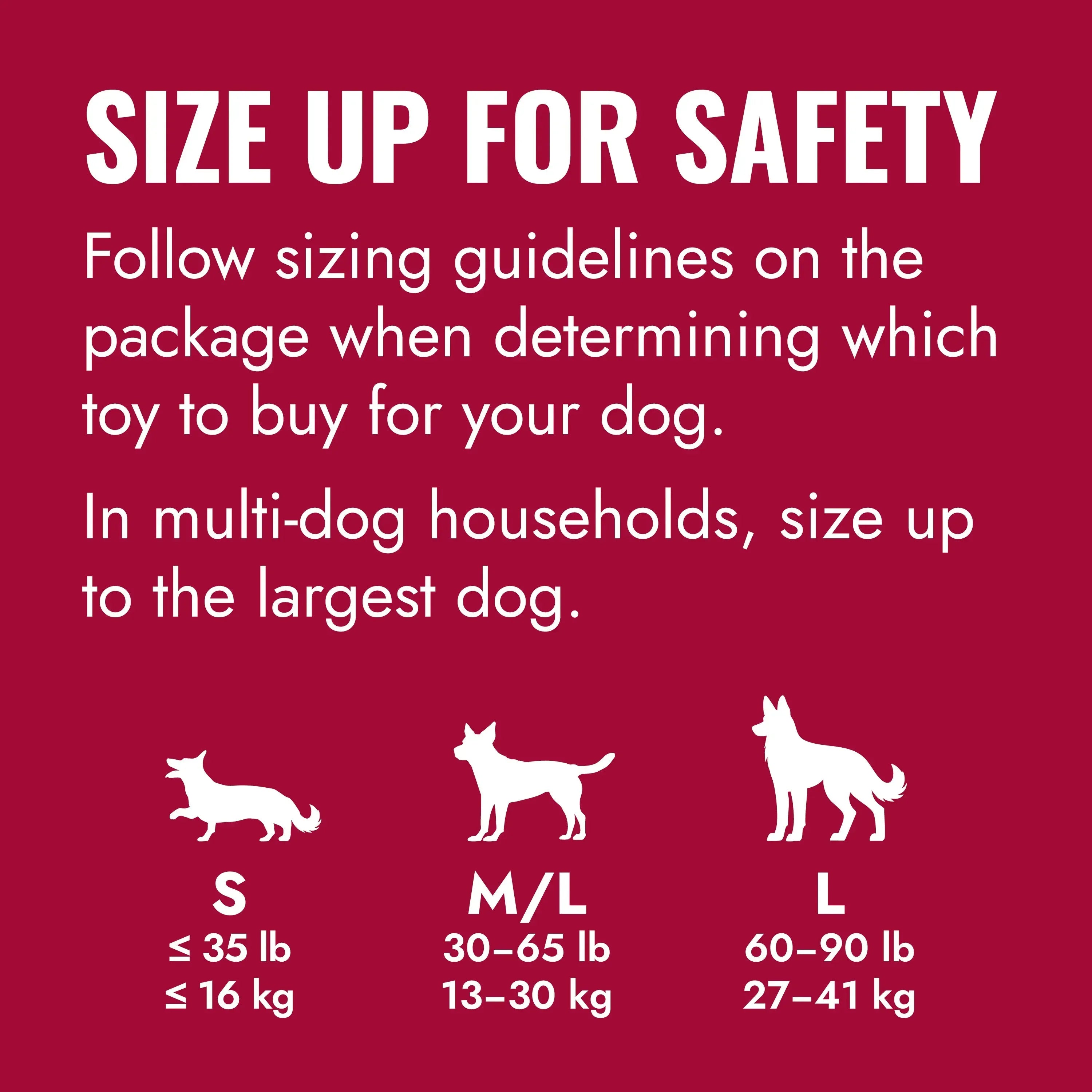 KONG® Ball Puncture Resistant Dog Toy for Average Chewers, Medium/Large, for Dogs Between 30-65 lbs