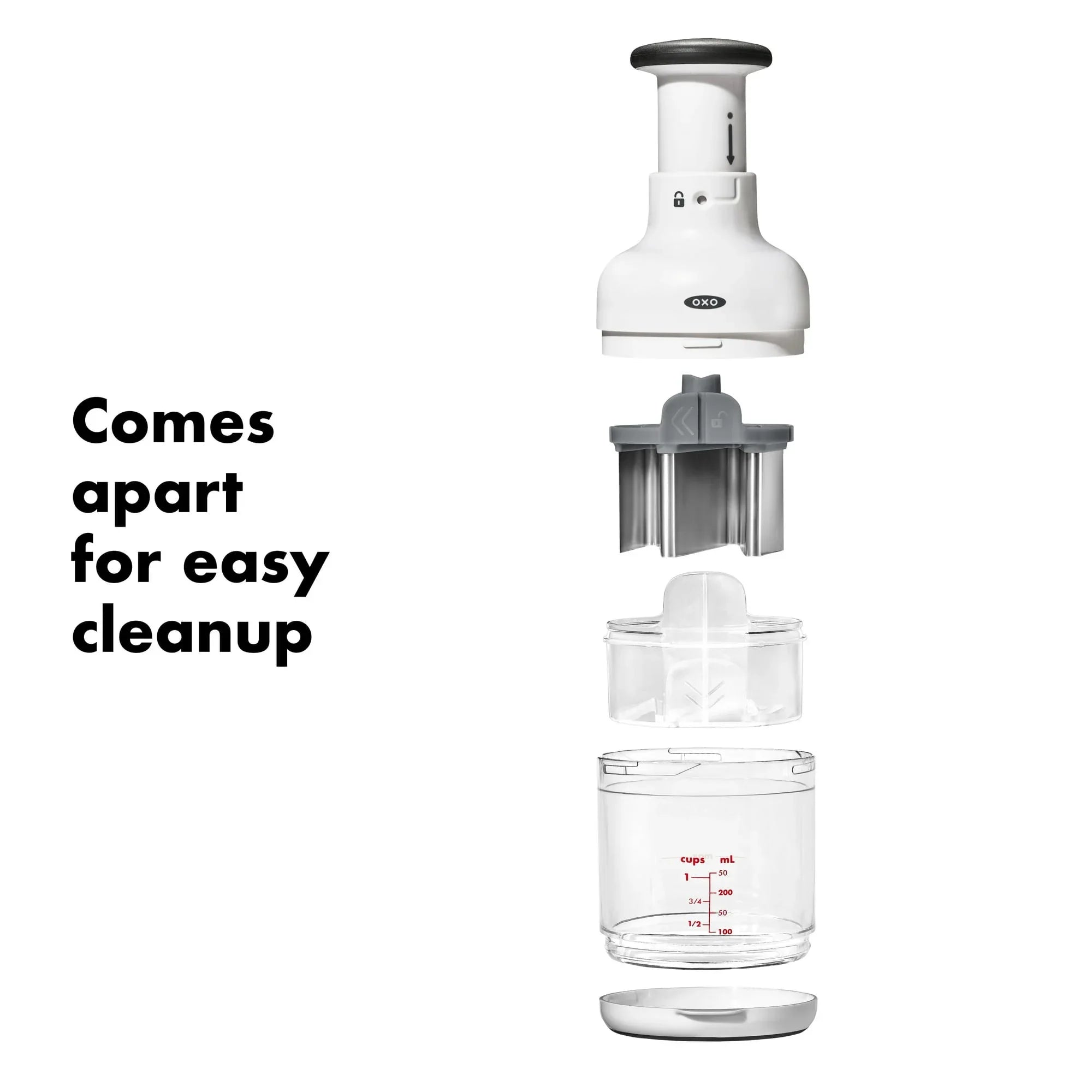 OXO SoftWorks Food Chopper, White