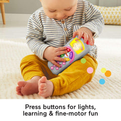 Fisher-Price Laugh & Learn Sis’ Remote Baby & Toddler Learning Toy with Music & Lights - USA MEGA SHOP