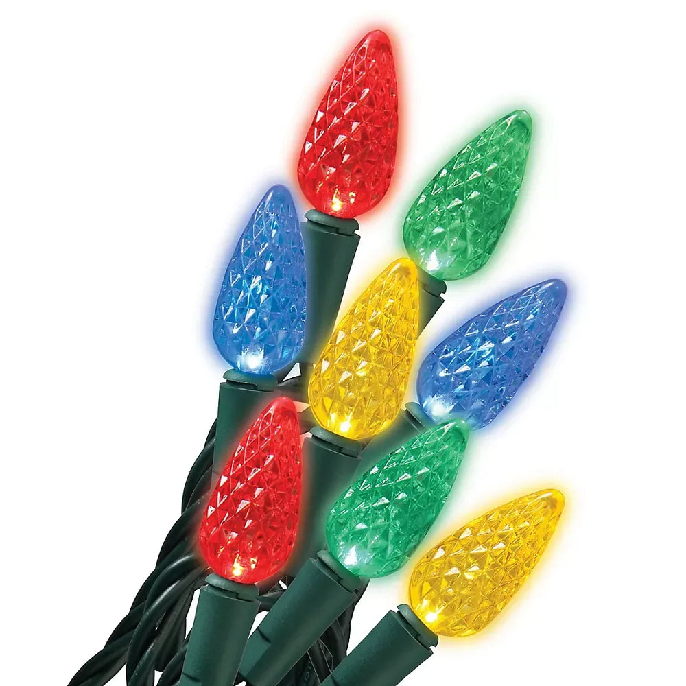 Sylvania Staylit LED 6-fun C6 Light Set 100 ct. - USA MEGA SHOP