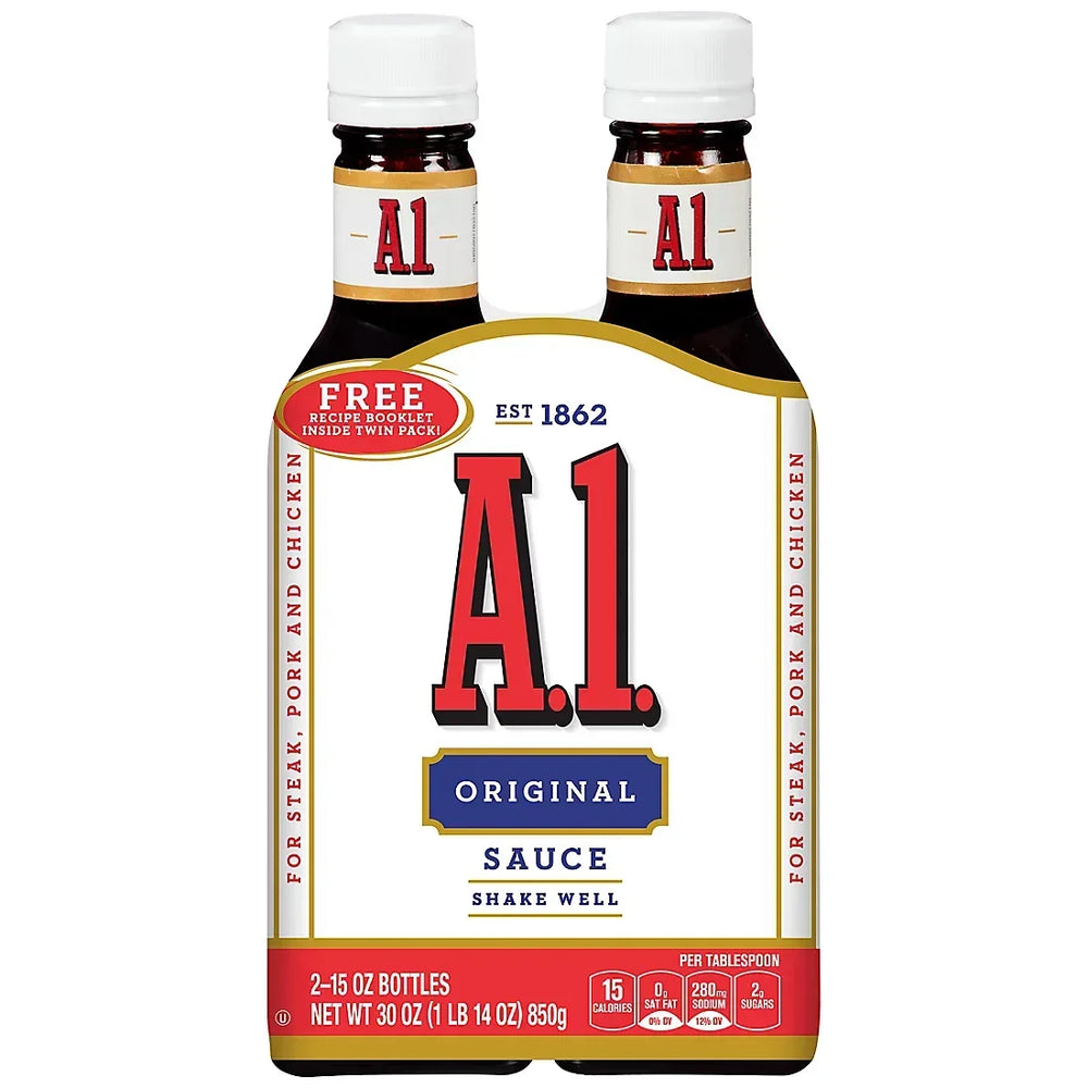 A.1. Original Sauce, 2 ct./15 oz. - USA MEGA SHOP