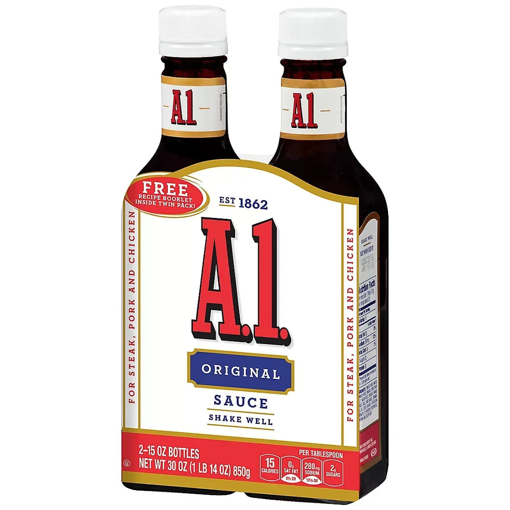A.1. Original Sauce, 2 ct./15 oz. - USA MEGA SHOP