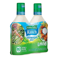 Hidden Valley Original Ranch Homestyle Salad Dressing and Topping, 2 pk./40 oz. - USA MEGA SHOP