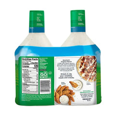 Hidden Valley Original Ranch Homestyle Salad Dressing and Topping, 2 pk./40 oz. - USA MEGA SHOP