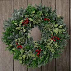 26" Fresh Scent of Season Wreath