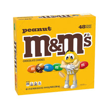 M&M's Peanut Chocolate Candy Bulk Pack, Bulk Box, 48 ct.