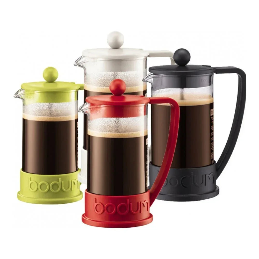 Bodum Brazil French Press Coffee Maker, Borosilicate Glass, 34 Ounce, Black