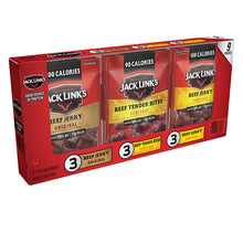 Jack Links Beef Jerky Variety Pack, 9 ct.