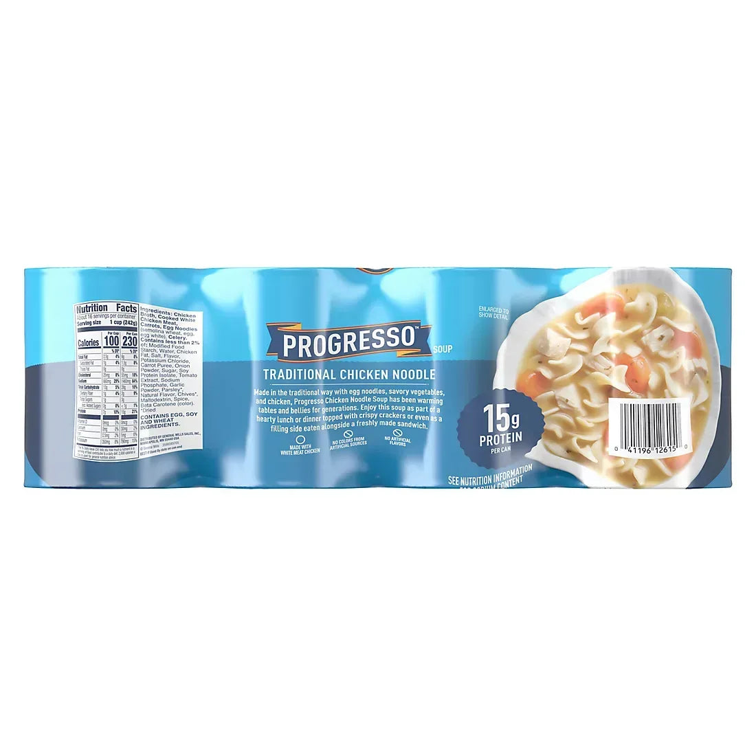 Progresso Ready-To-Serve Traditional Chicken Noodle Soup, 8 pk. - USA MEGA SHOP