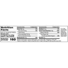 Ben's Original long grain white rice nutrition facts panel