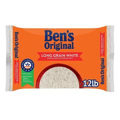 Ben's Original Enriched Long Grain White Parboiled Rice, 12 lbs. - USA MEGA SHOP