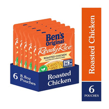 Ben's Original ReadyRice roasted chicken, 6 pouches, 8.8 oz pack