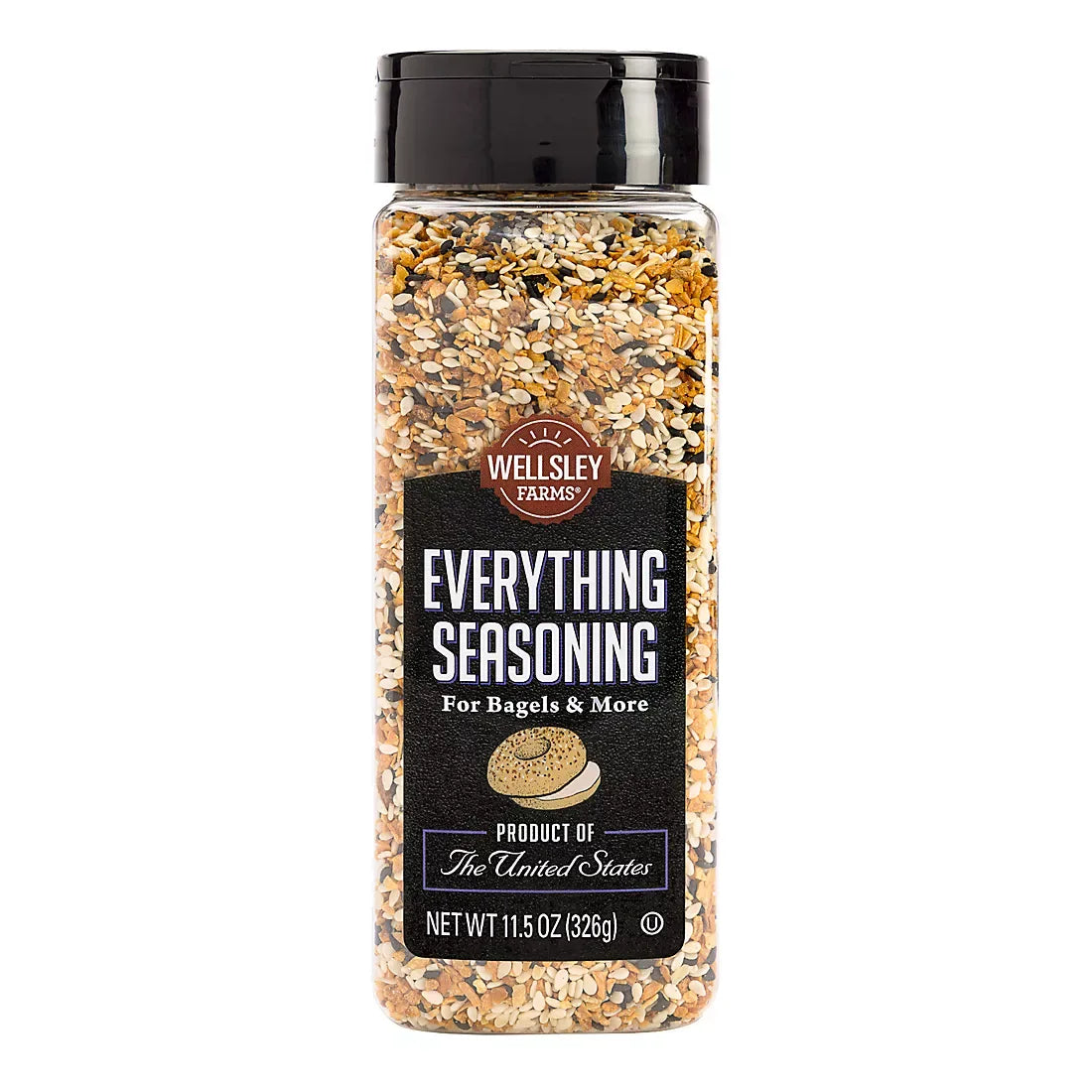 Wellsley Farms Everything Bagel Seasoning, 11.5 oz. - USA MEGA SHOP