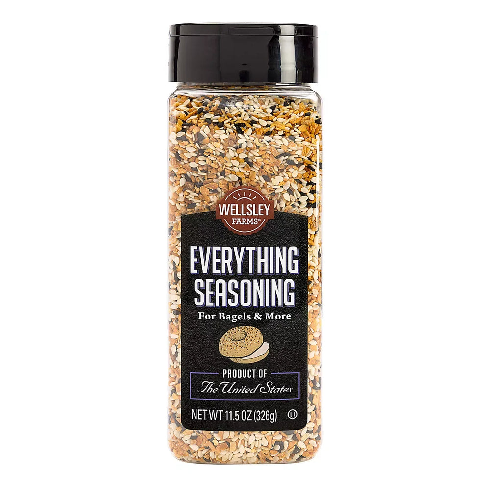 Wellsley Farms Everything Bagel Seasoning, 11.5 oz. - USA MEGA SHOP