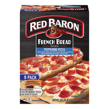 Red Baron Pepperoni French Bread Singles, Frozen Pizza, 9 ct.