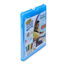 Blue Stow & Go coloring kit case with Mess Free Color Wonder branding