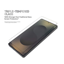 Triple-tempered glass screen protector, clear cover for smartphone display
