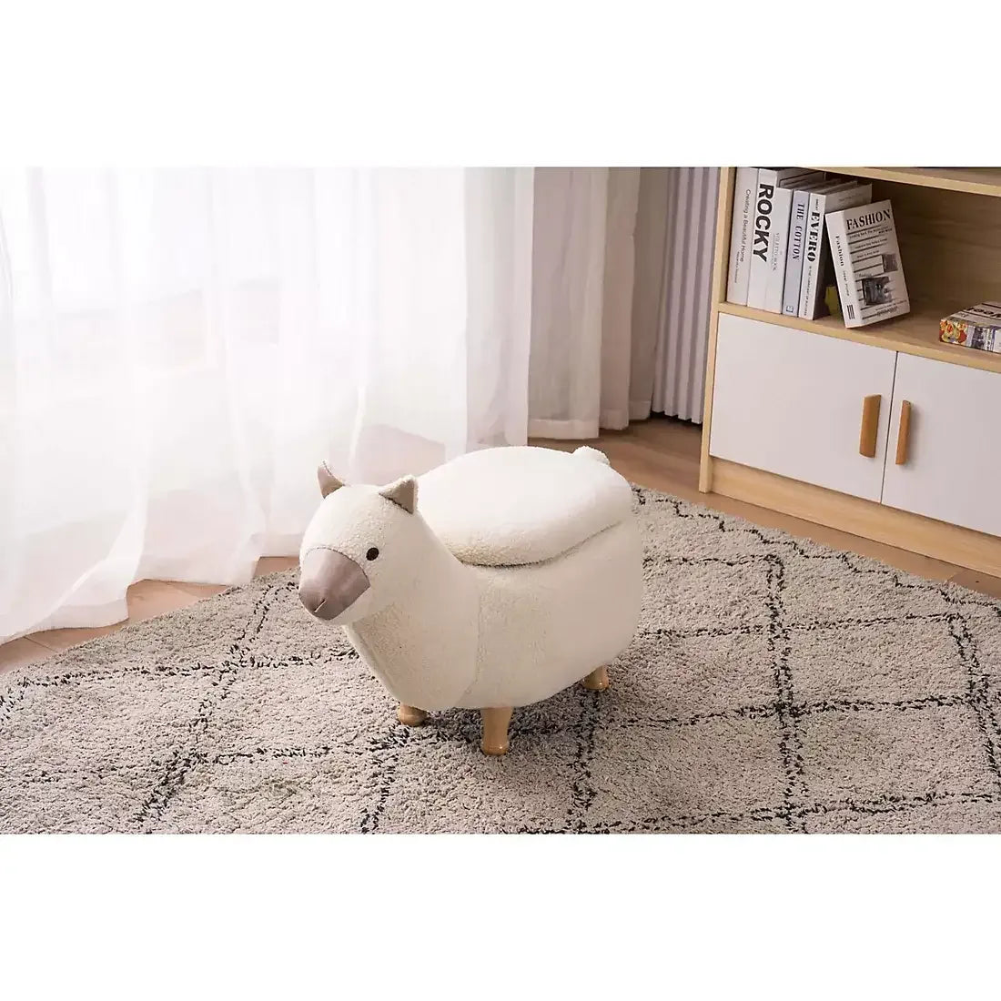 Home to Office Leo the Llama Ottoman - USA MEGA SHOP