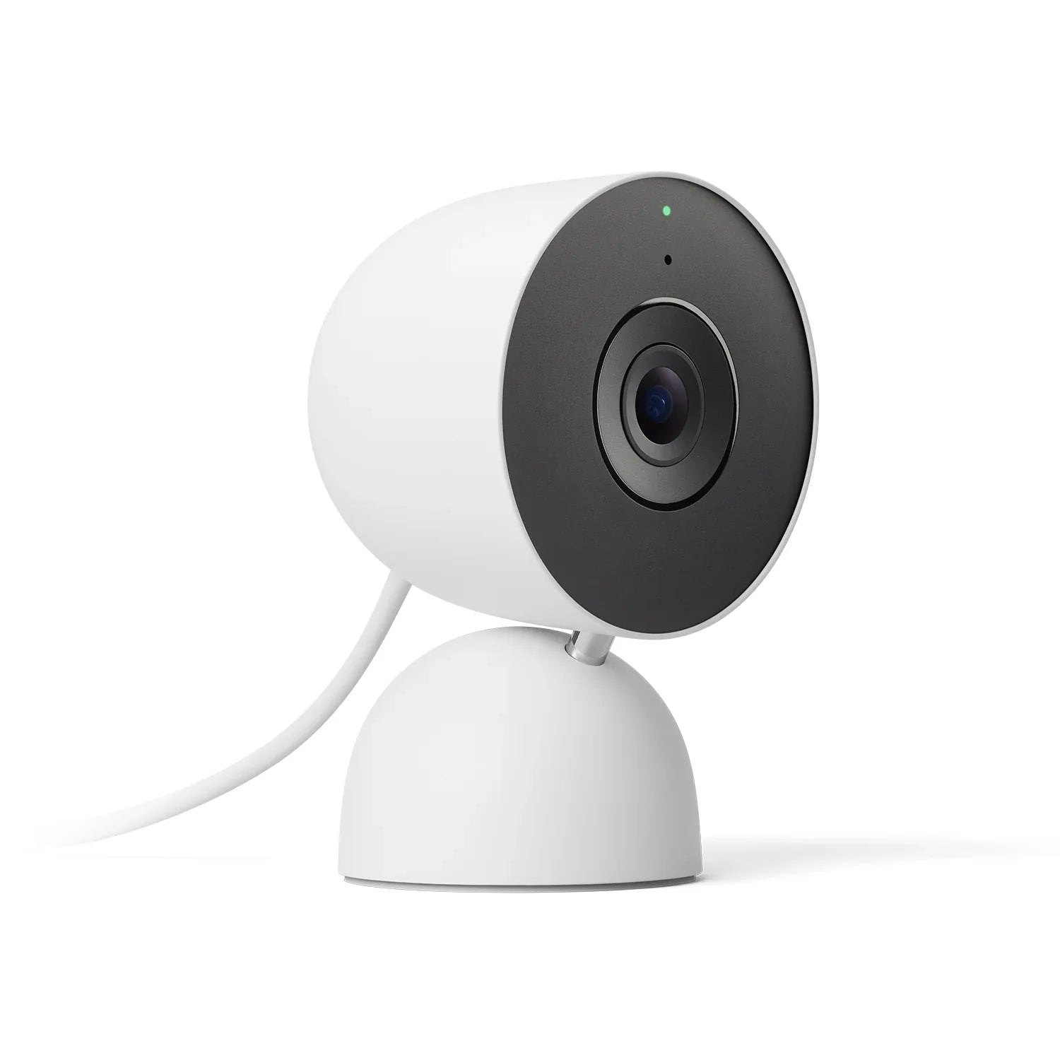 Google Nest Cam Indoor (Wired, 3rd Gen) - Indoor Security Camera with 2K Video - Works with Google Home - With Gemini - Berry