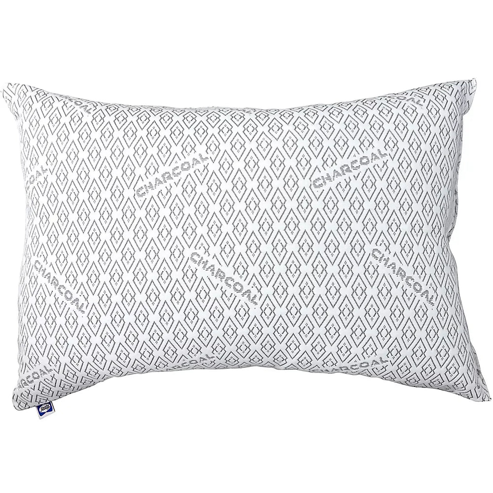 Sealy Standard/Queen Size Charcoal Pillow - White - USA MEGA SHOP