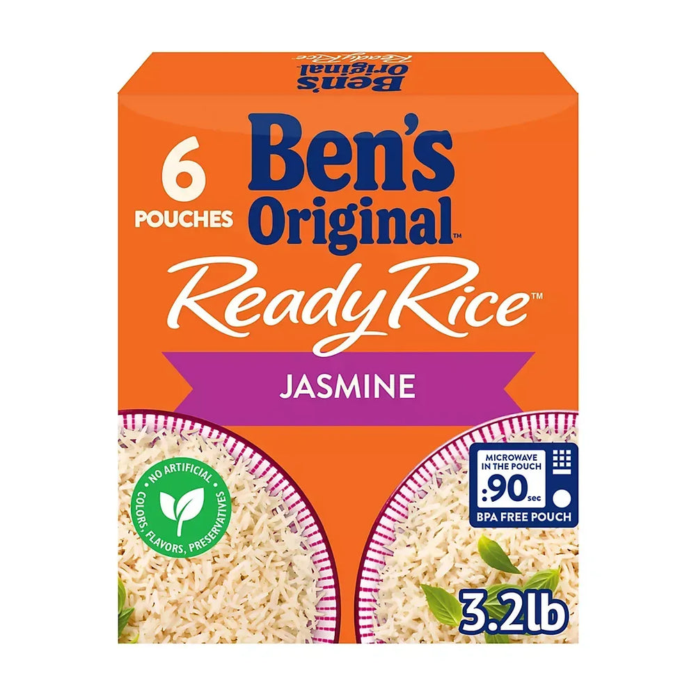 Ben's Original Ready Rice, Jasmine, 6 pk./8.5 oz. - USA MEGA SHOP