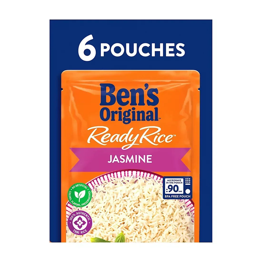 Ben's Original Ready Rice, Jasmine, 6 pk./8.5 oz.
