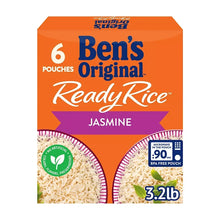 Jasmine ReadyRice six-pack pouches, Ben's Original, 8.5 oz each