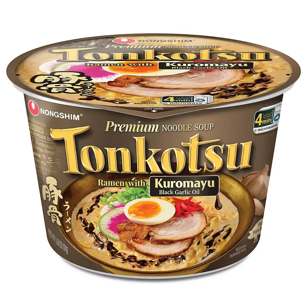 Nongshim Tonkotsu Kuromayu, 6 pk. - USA MEGA SHOP