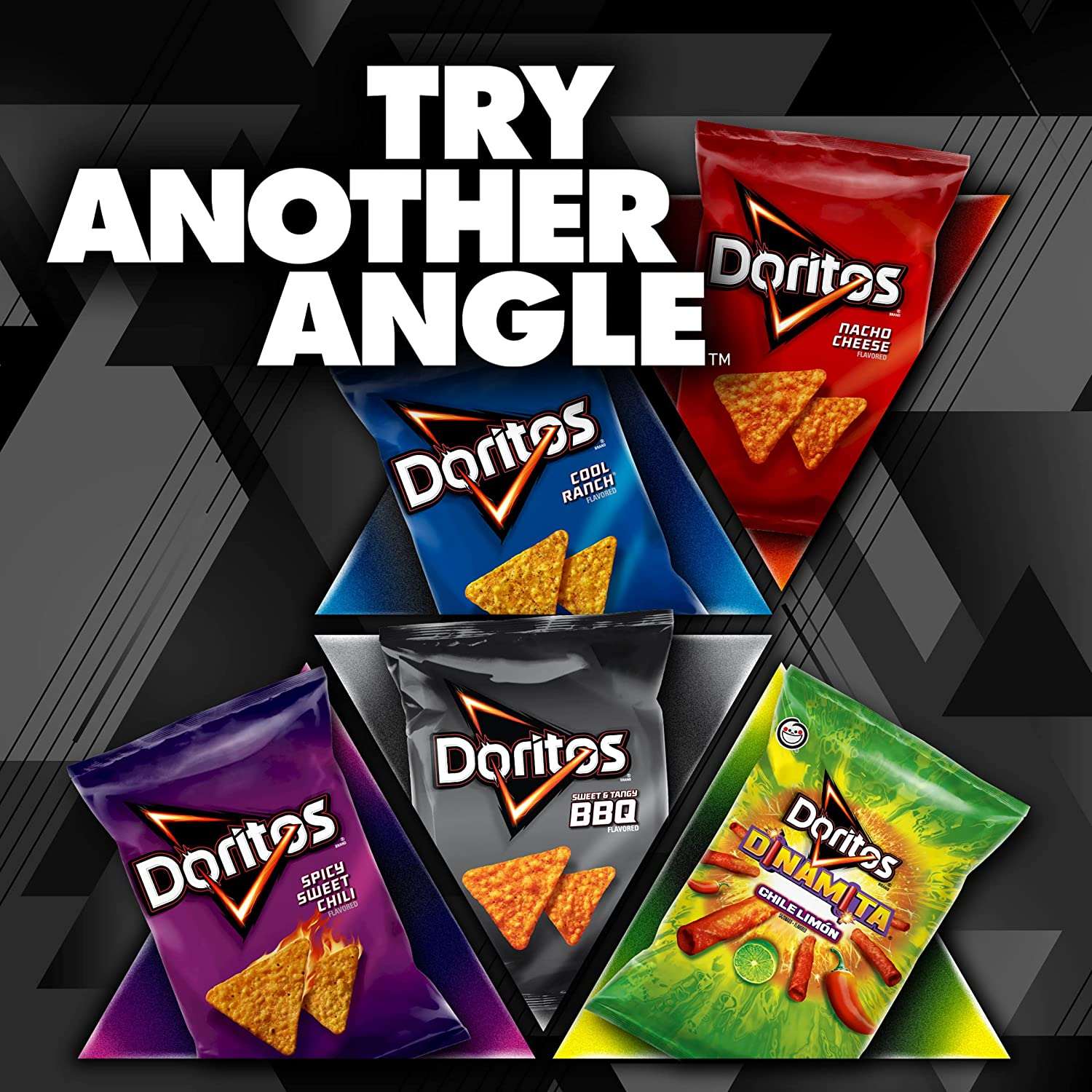 Doritos Dinamita Tortilla Chips Chile Limon, 10.75 oz Bag