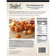 Stuffed Foods Potato Cheddar Bacon Tots, 32 oz.