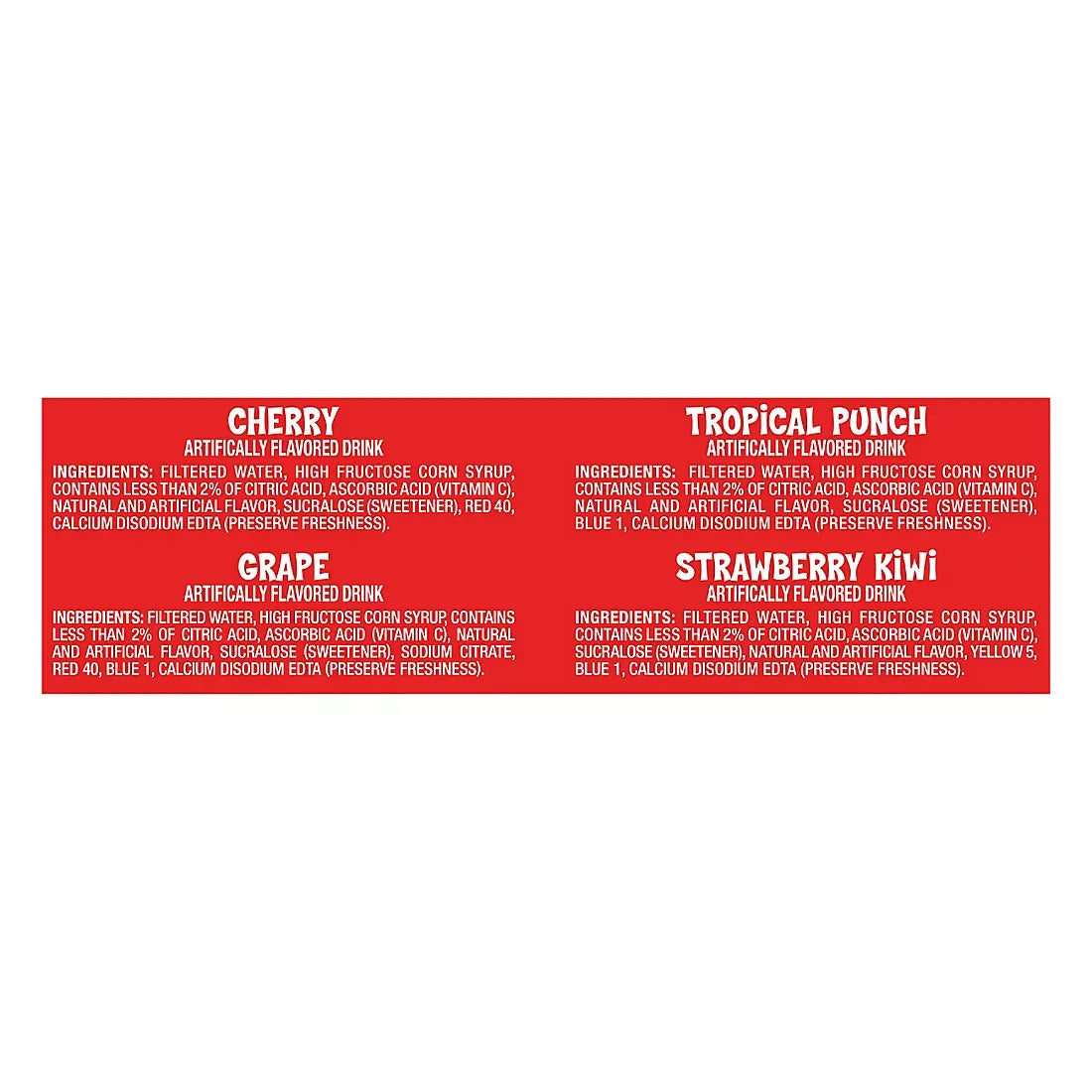 Kool-Aid Jammers Soft Drink Variety Pack, 40 pk./6 fl. oz. - USA MEGA SHOP