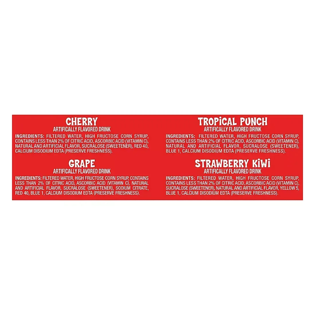 Kool-Aid Jammers Soft Drink Variety Pack, 40 pk./6 fl. oz.