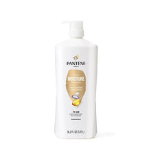 Pantene Daily Moisture Renewal 72 hr shampoo, white pump bottle, 36.2 oz