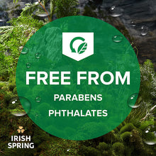 Irish Spring Original body wash bottle with free-from parabens and phthalates