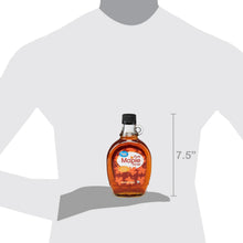 Maple syrup bottle with height marker 7.5 in