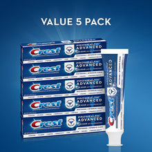Toothpaste value 5-pack showing five Crest Pro-Health Advanced tubes