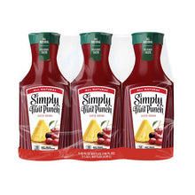 Simply Fruit Punch Juice Drink, Bottles, 3 pk./52 fl. oz.